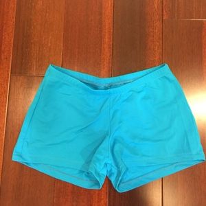 Natalie Dancewear Shorts - Natalie Dance Wear Blue Shorts Small Natalie Dancewear Shorts - Natalie Dance Wear Blue Shorts Small
